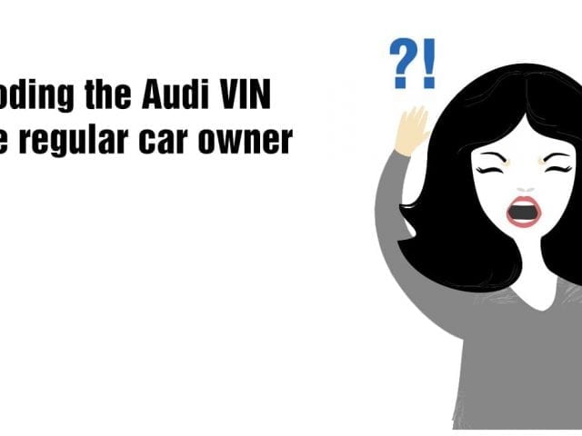 Audi VIN decode